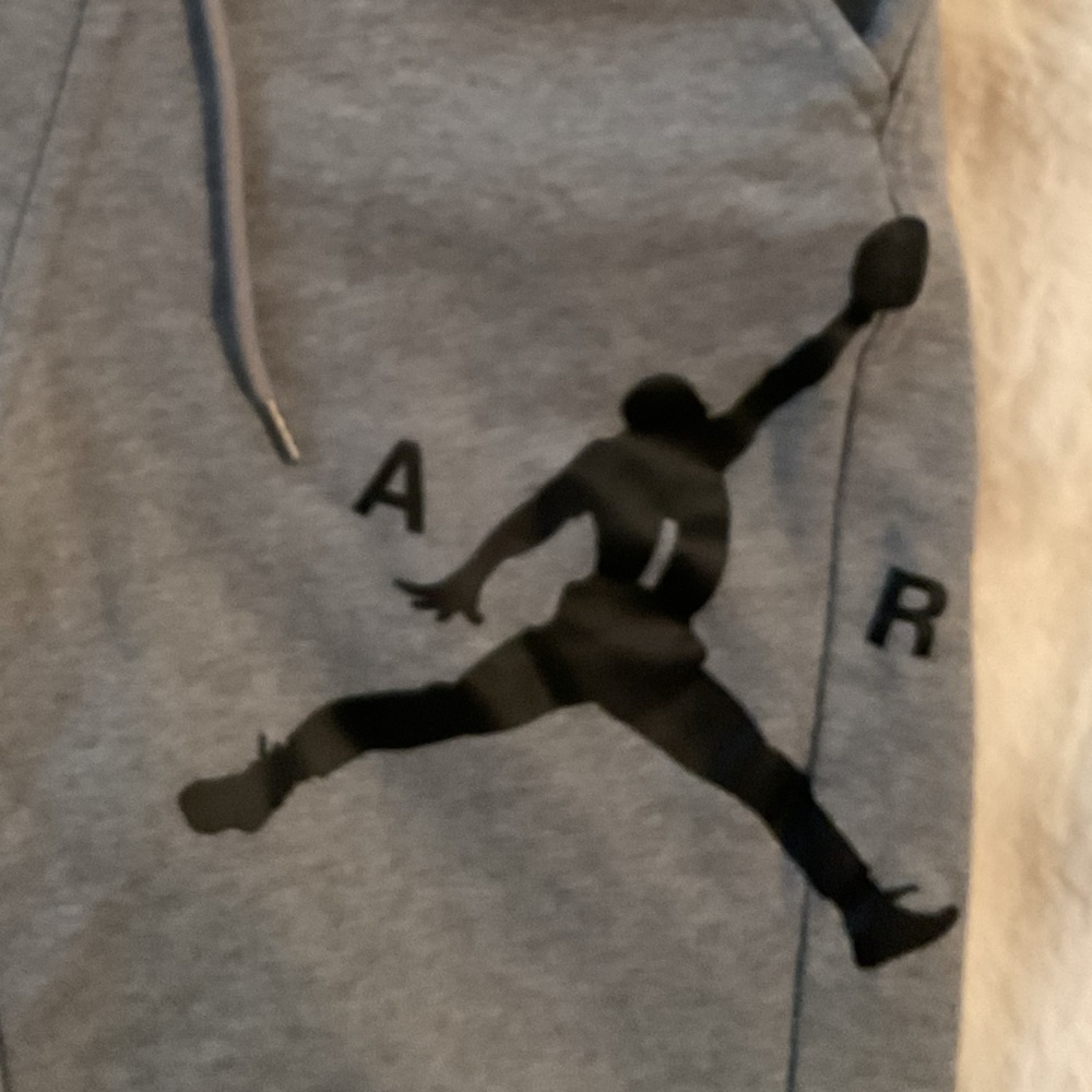 JORDAN•Men’s Gray Casual Shorts with Logo•S - Picture 7 of 13